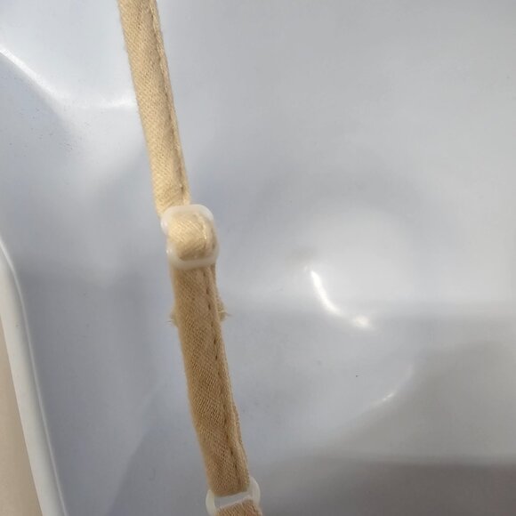 Tan Granny Square Crochet Tank Y2K Boho Hippie Granola Festival S - Picture 6 of 11